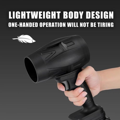 منفاخ أوراق لاسلكي قوي، منفاخ غبار محمول صغير مزود...