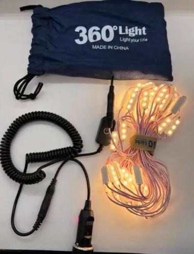 عقد لمبات لون كريمي بطول 10 امتار من ماركه 360