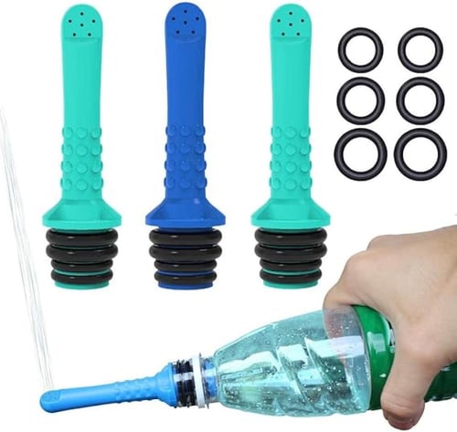 انبوبة شطافة محمولة للمرحاض، 3 قطع، عبوة سفرية عال...