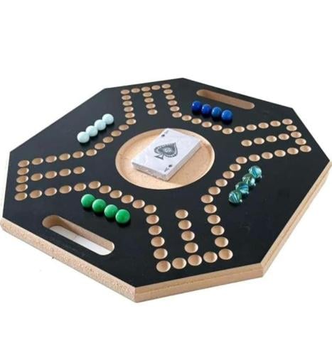 لعبه جاكارو لوحيه ل 4لاعبين مع كرات زجاجيه وبطاقات...