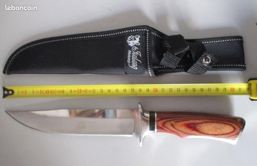 سكين كولمبي درجه اولا مزوده بجراب