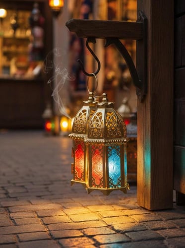 فانوس عربي عصري 3 حبه