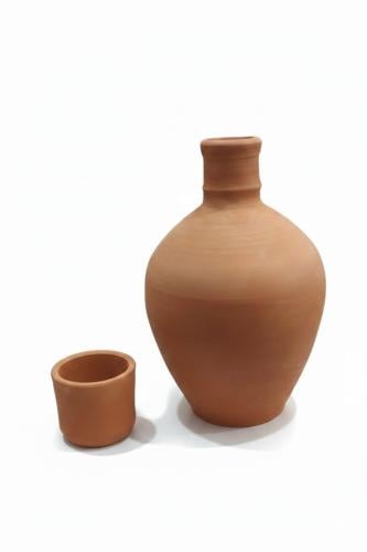 فخار مكة جره فخارمكه مع كاسه