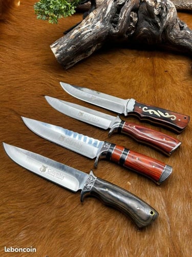 سكين كولمبي درجه اولا مزوده بجراب