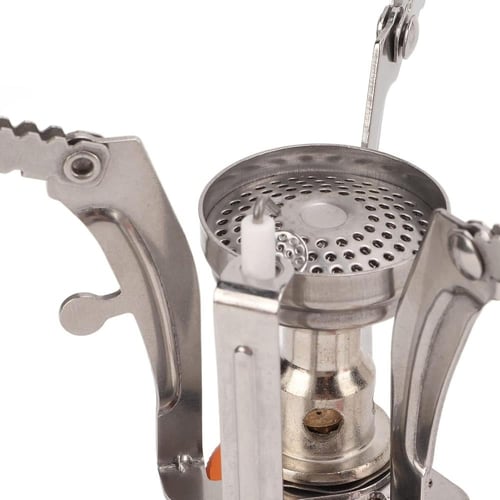 موقد صغير للرحلات محمول في الجيب بشعله قويه