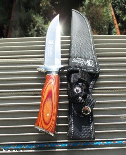 سكين كولمبي درجه اولا مزوده بجراب