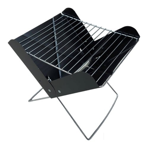 منقل شوي شوي قابل للطي اسود