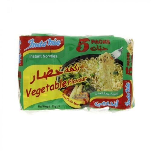 اندومي بالخضار الكيس بالداخل( ٥ اكياس) )