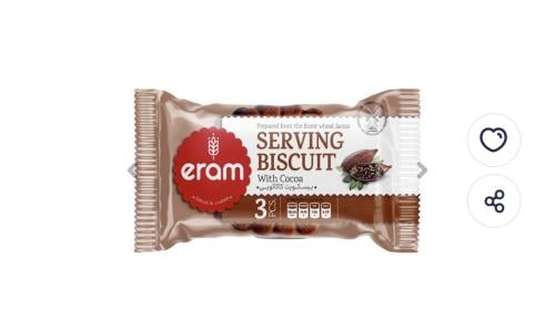 Iranian cocoa biscuit Eram