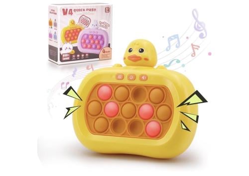 لعبة دفع سريعة، لعبة فرقعة مضيئة للأطفال، لعبة فقا...
