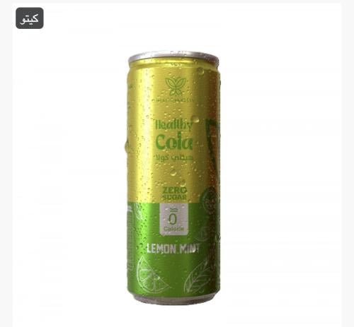 هيلثي كولا مشروب غازي ليمون بالنعناع من هيلثي اند...