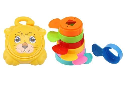 لعبة حمام قابلة للتكديس من BBR Toys، مكونة من 9 قط...