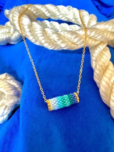 سلسلة اسطوانة تركواز