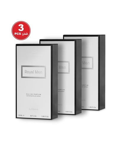 عطر رويال مين 50 مل - 3 حبات
