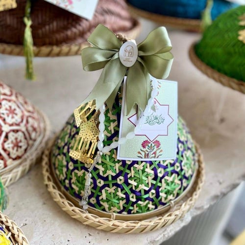 بقشة رمضان السعف اليدوي