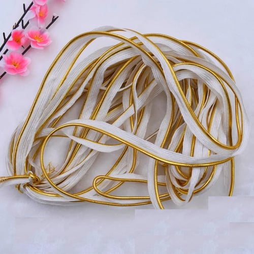 قيطان طرف ذهبي فضي