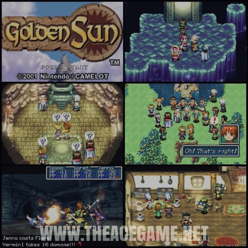 شريط Golden Sun – جولدن صن (Game Boy)