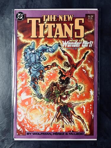 كوميك دي سي The New Titans #54