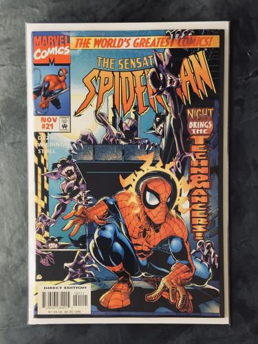 كوميك مارفل The Sensational Spiderman #21