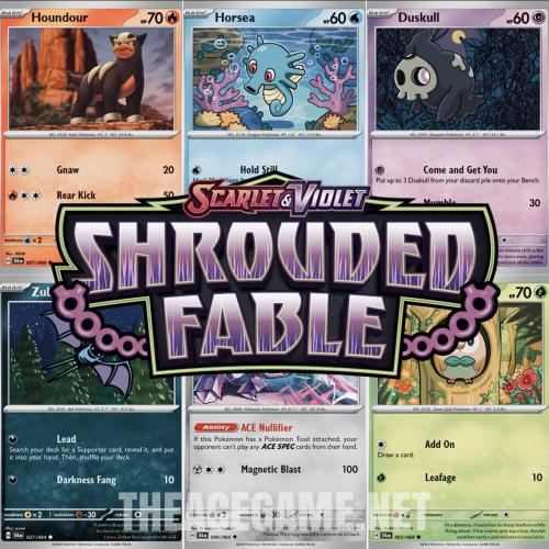 بطاقات Shrouded Fable اختر بطاقتك | Pokémon Singles (Common / Holo / Reverse Holo)