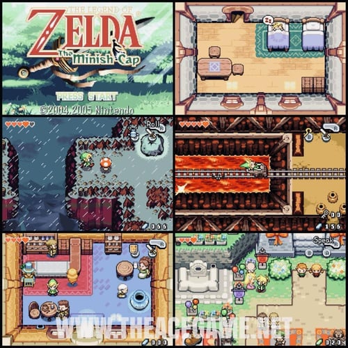 شريط The Legend of Zelda: The Minish Cap – زيلدا:...