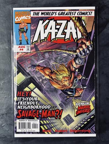 Marvel Comic Ka-zar #4 / VF