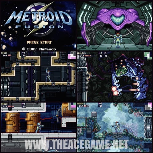 شريط Metroid Fusion – مترويد فيوجن (Game Boy)