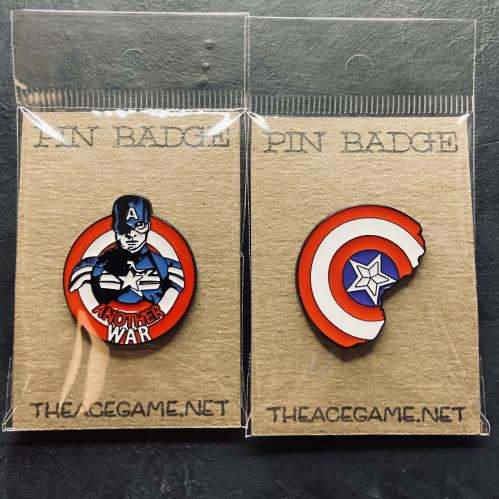 بروش كابتن امريكا Pin Badge Captain America