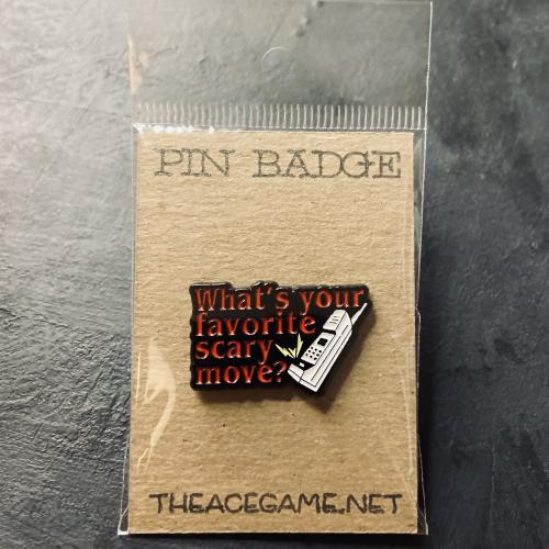 بروش فلم سكريم Pin Badge Scream What’s Your Favori...
