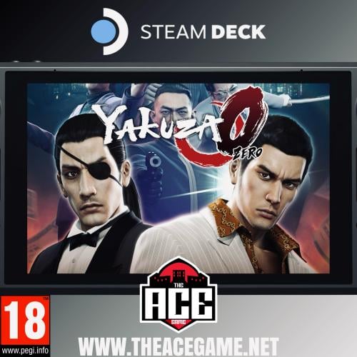 حساب يحتوي على لعبة Yakuza 0