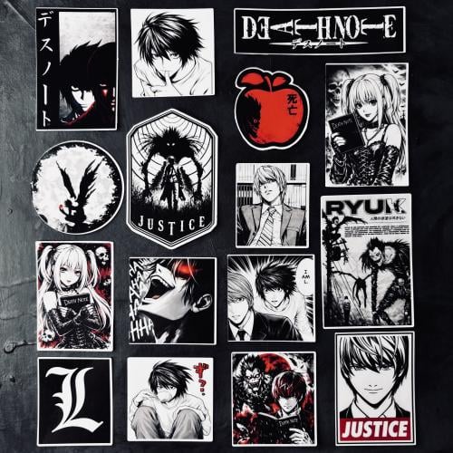 ستيكرات انمي ديث نوت مقاومة للماء Anime Death Note...
