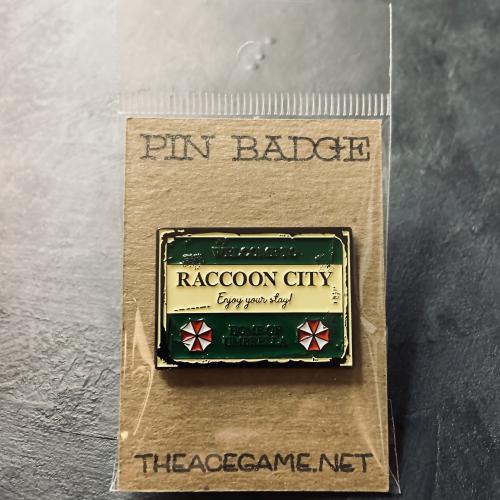 بروش ريزدنت ايفل Pin Badge Resident Evil Welcome t...