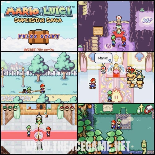 شريط Mario & Luigi: Superstar Saga – ماريو ولويجي:...