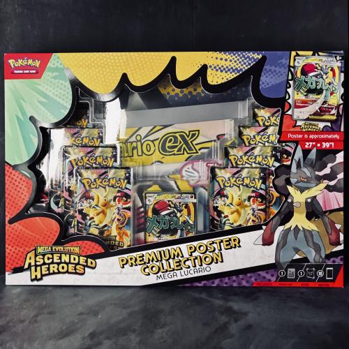 صندوق بوكيمون Mega Lucario Premium Poster Collecti...
