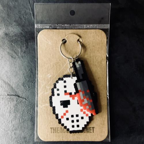 ميدالية جيسون صناعة يدوية Jason Voorhees Keychain...