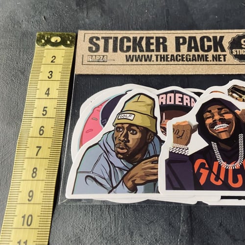 ستيكرات راب هيب هوب Hip Hop Stickers Waterproof RA...