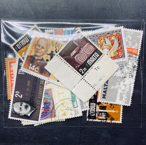 طوابع مالطا (20 طابع) Malta Stamp