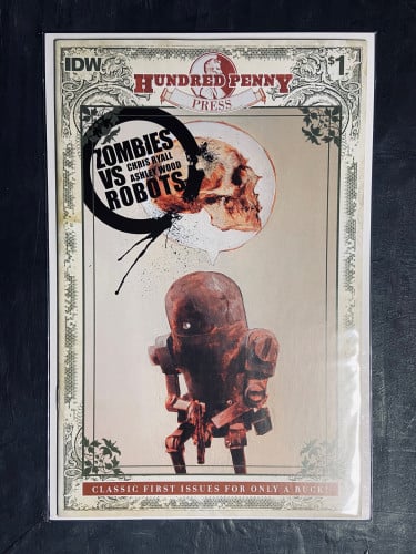 كوميك ZOMBIES vs ROBOTS #0 / NM