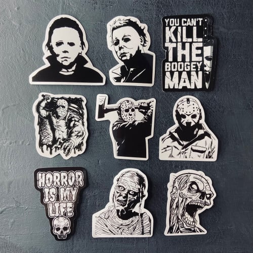 ستيكرات رعب جيسون مايكل مايرز - Horror Waterproof...