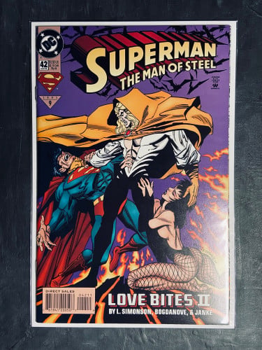 كوميك دي سي Superman the Man of Steel #42 / NM