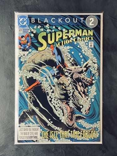 كوميك دي سي Superman In Action Comics Blackout 2 #...