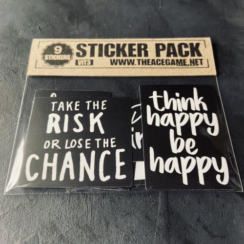 ستيكرات عبارات تحفيزية Motivation Waterproof Stick...