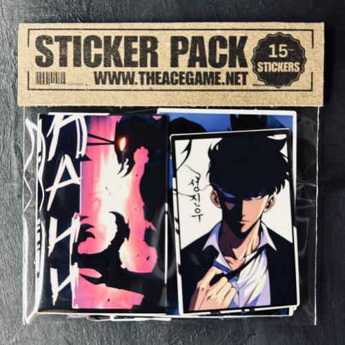 ستيكرات سولو ليفلينج مقاومة للماء Solo Leveling St...