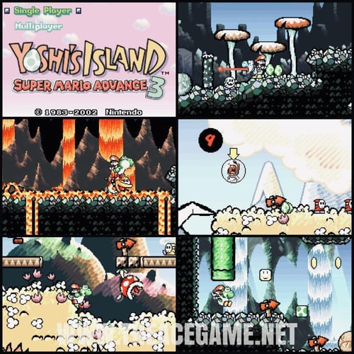 شريط Yoshi's Island: Super Mario Advance 3 – جزيرة...
