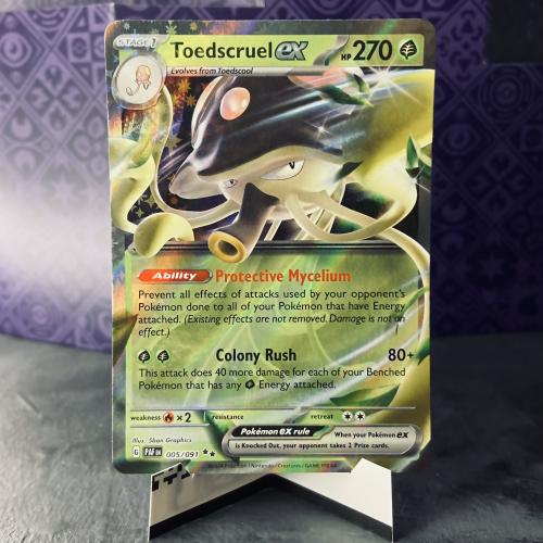 Toedscruel ex Paldean Fates 005/091 Pokemon NM