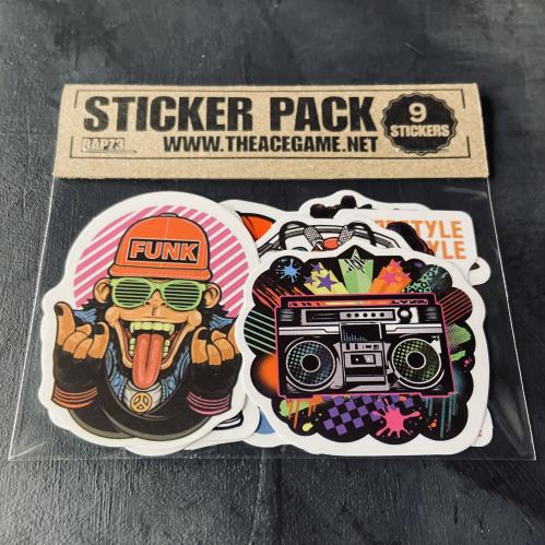 ستيكرات راب هيب هوب Hip Hop Stickers Waterproof RA...
