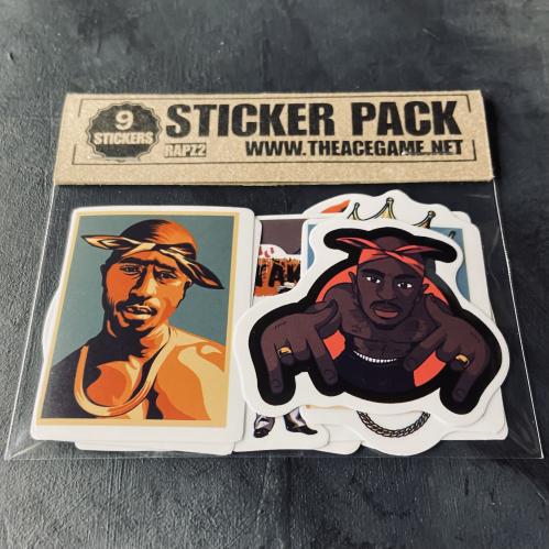 ستيكرات راب هيب هوب توباك Hip Hop 2PAC Stickers Wa...