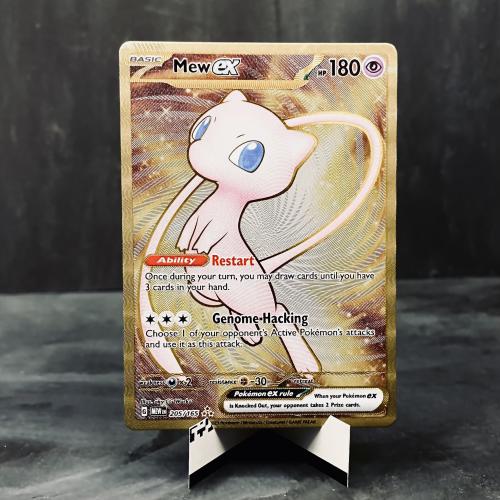 Pokemon TCG Mew EX Gold Metal Promo 205/165 - NM -...
