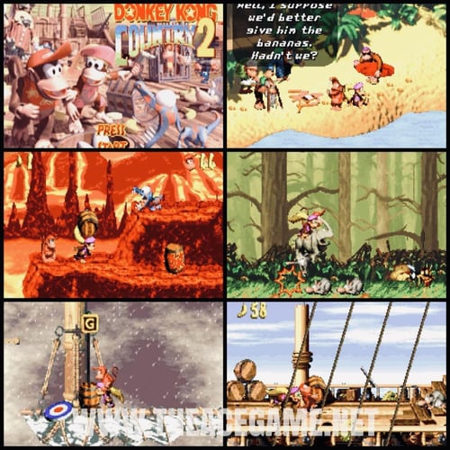 شريط Donkey Kong Country 2 – دونكي كونج كاونتري 2...