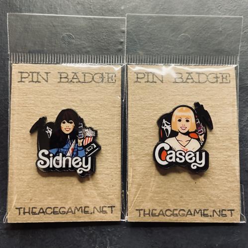 بروش فلم رعب سكريم الصرخة Pin Badge Scream